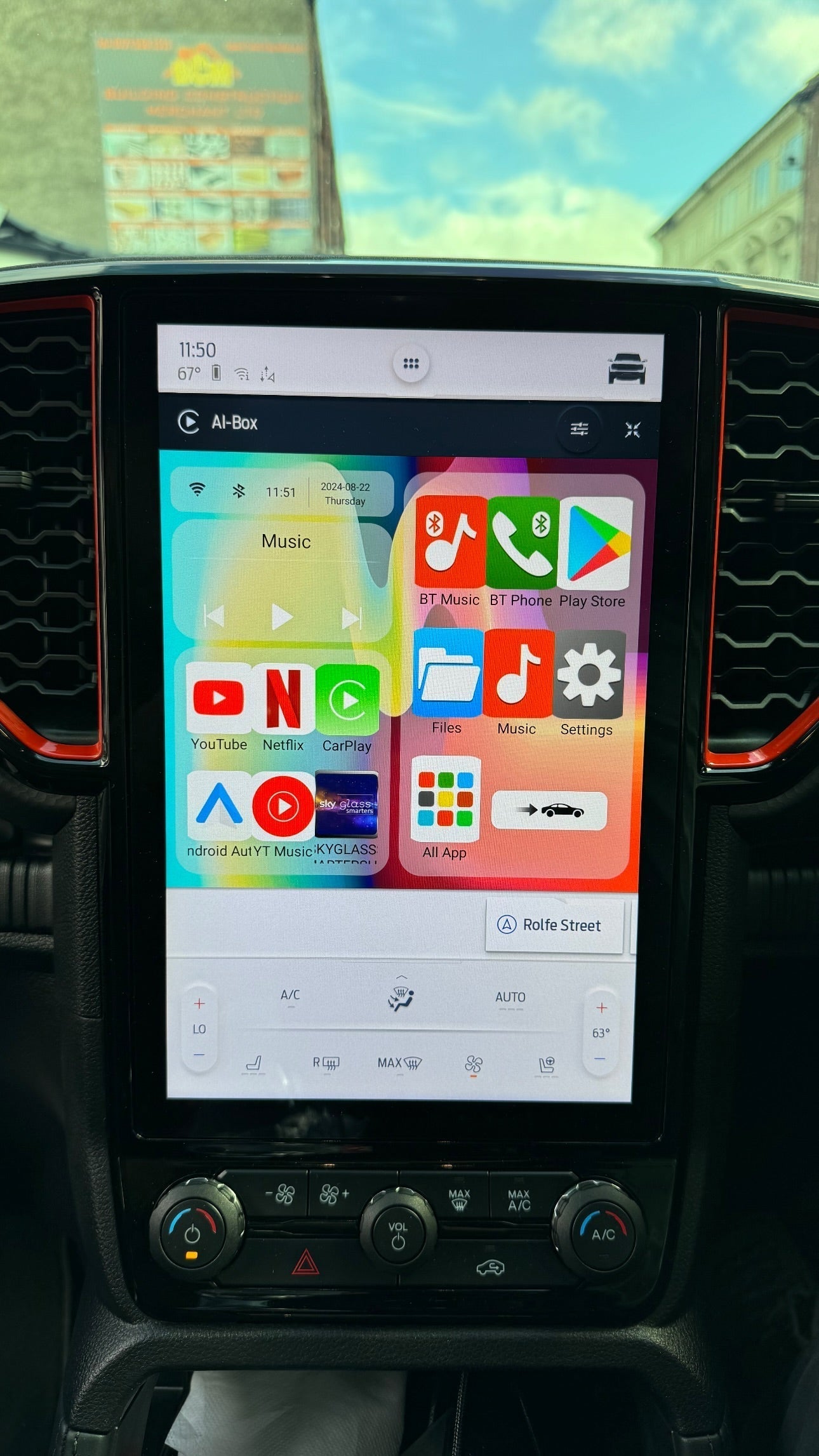 Youtube & Netflix AI-Box pour Ford