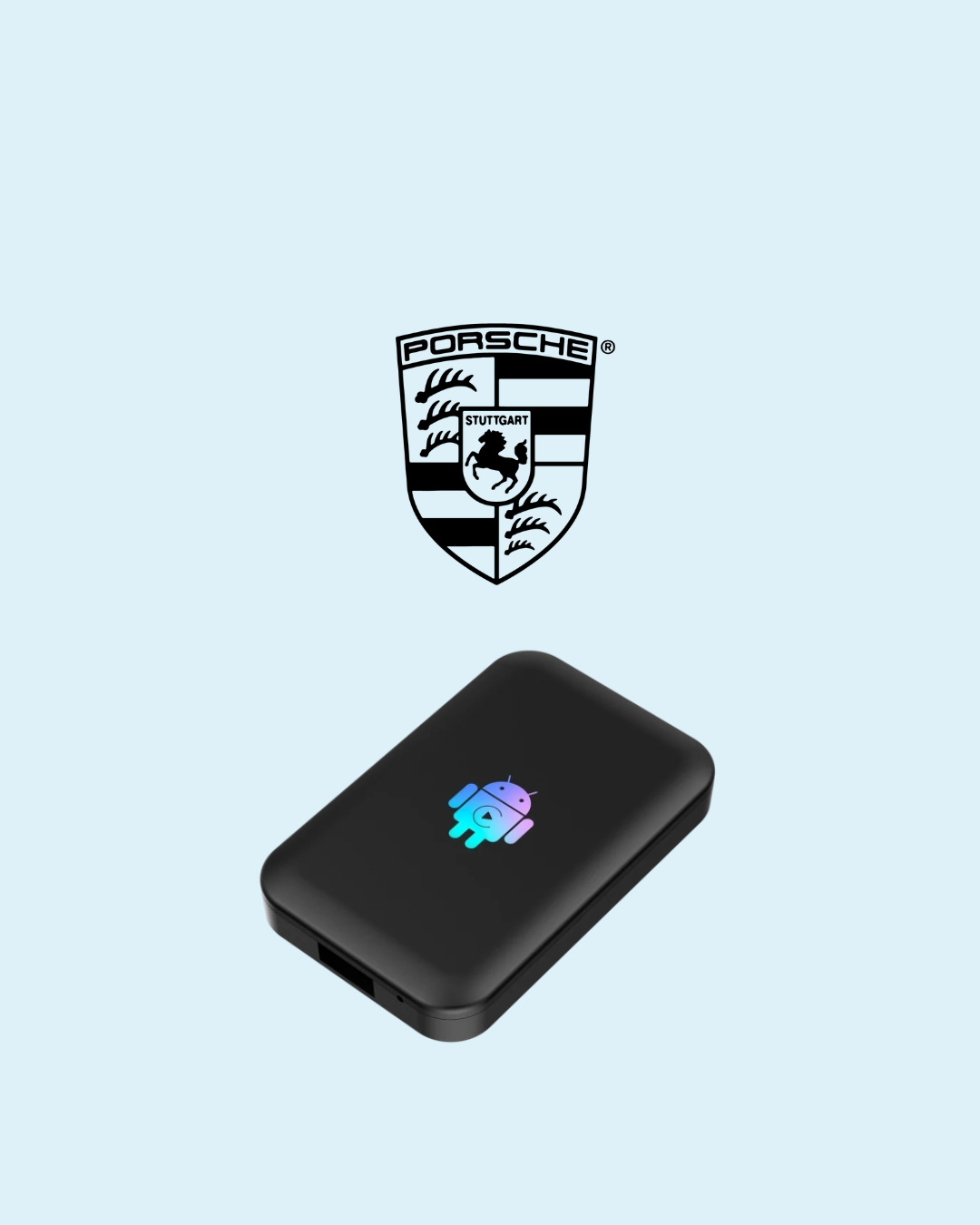 YouTube och Netflix AI-box för Porsche