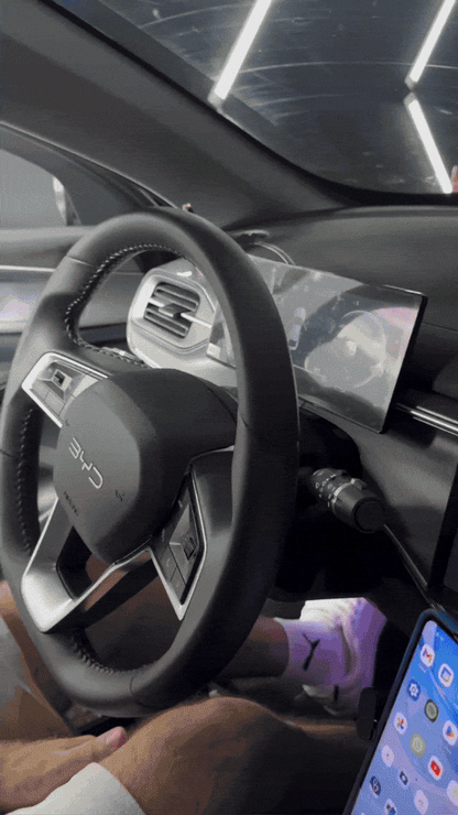 YouTube och Netflix AI-box för BYD