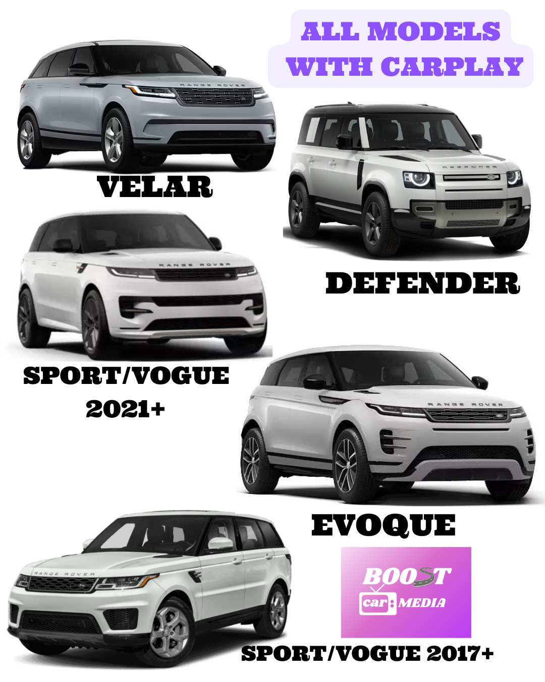 Youtube & Netflix AI-Box voor Land Rover / Range Rover