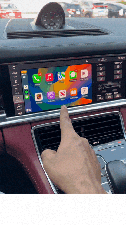 YouTube och Netflix AI-box för Porsche