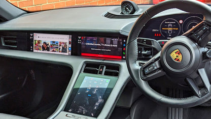 YouTube och Netflix AI-box för Porsche