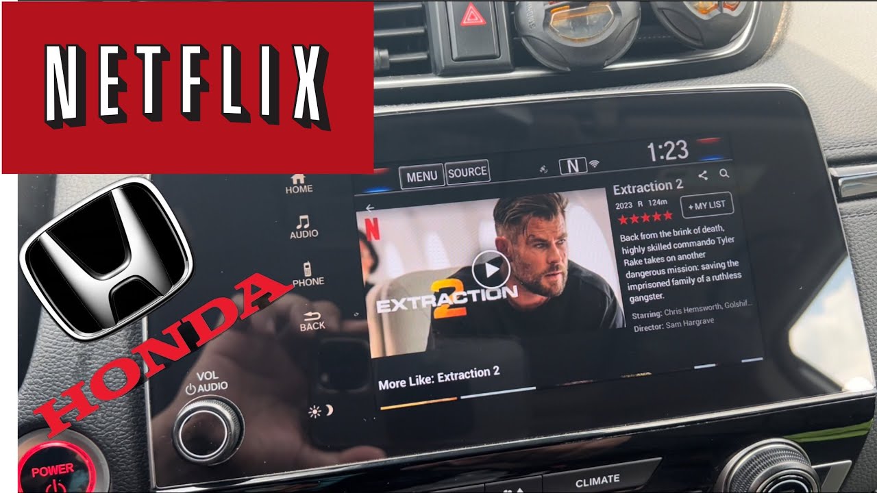 YouTube och Netflix AI-box för Honda